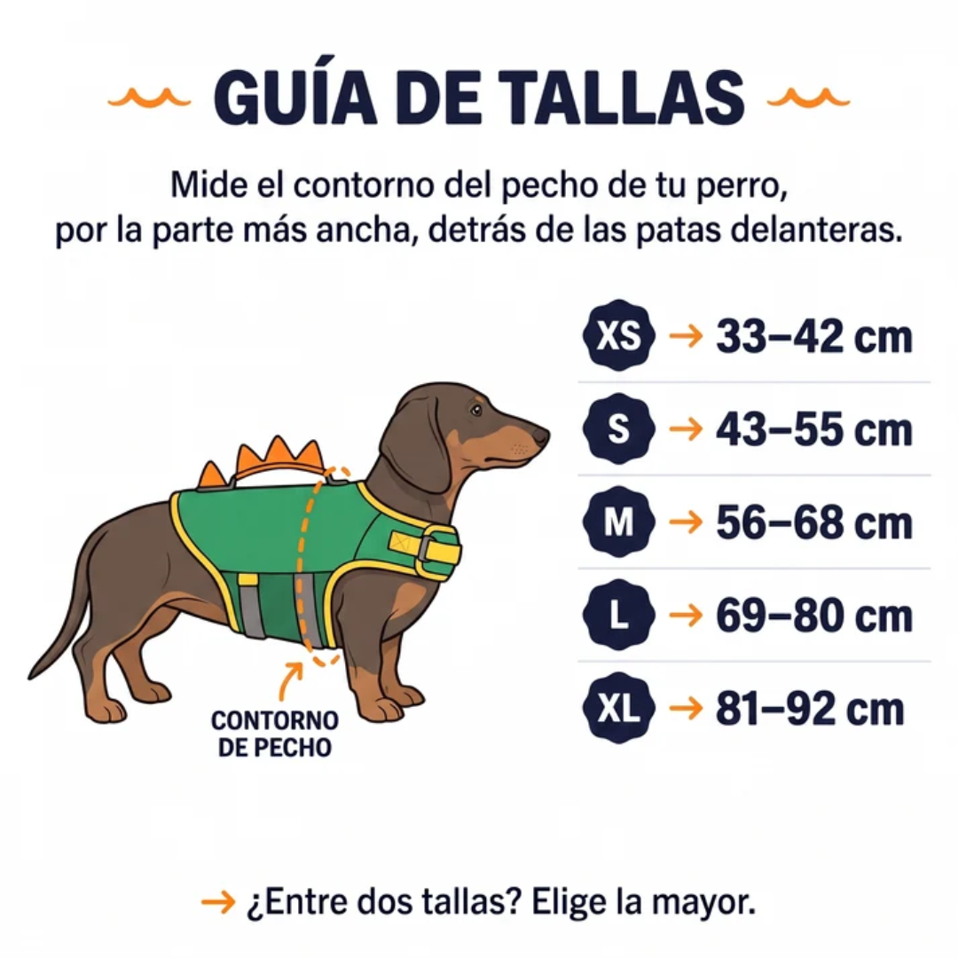 Chaleco Salvavidas para perros