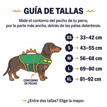 Chaleco Salvavidas para perros